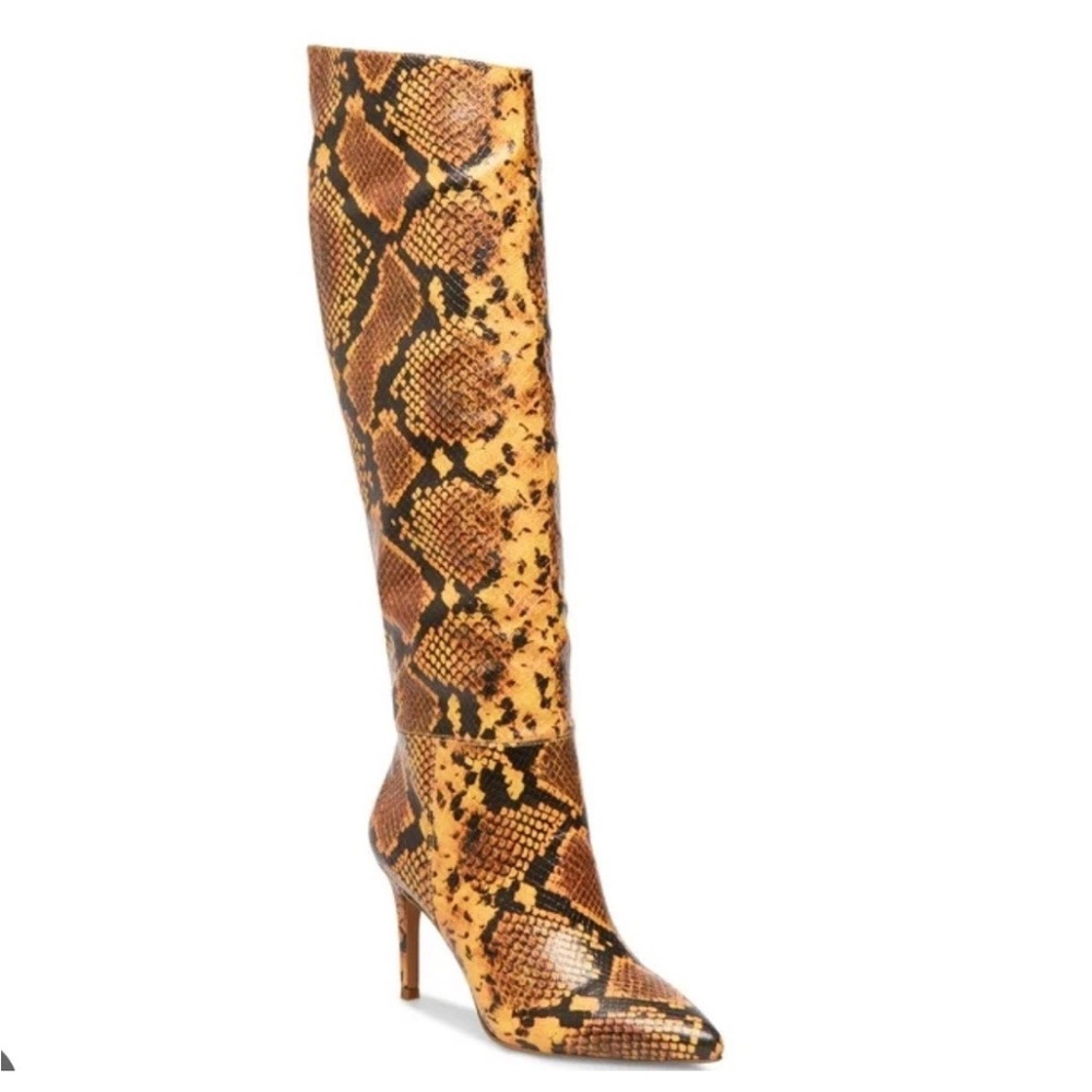 Steve Madden Women's Kimari Snake Print Boots size 6